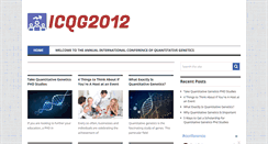 Desktop Screenshot of icqg2012.org.uk